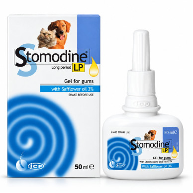 Stomodine LP – Gel Oral Antiseptic cu Acțiune Prelungită pentru Câini și Pisici – 50 ml